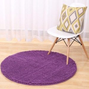 Alfombra Redonda <br> Acolchada Alfombra Redonda <br> Acolchada