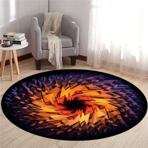 Alfombra Redonda <br> Agujero Negro Alfombra Redonda <br> Agujero Negro
