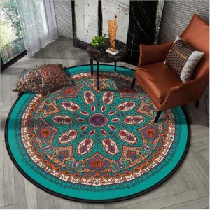Alfombra Redonda <br> Ambiente Bohemio