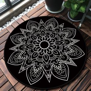 Alfombra Redonda <br> Antracita
