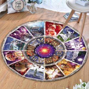 Alfombra Redonda <br> Astrología Alfombra Redonda <br> Astrología