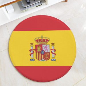 Alfombra Redonda <br> Bandera de España Alfombra Redonda <br> Bandera de España