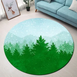 Alfombra Redonda <br> Bosque Alfombra Redonda <br> Bosque