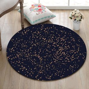 Alfombra Redonda <br> Cielo Estrellado Alfombra Redonda <br> Cielo Estrellado
