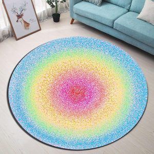 Alfombra Redonda <br> Color Pastel Alfombra Redonda <br> Color Pastel