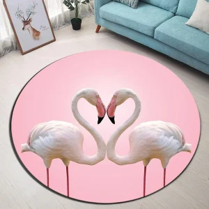 Alfombra Redonda <br> Corazón