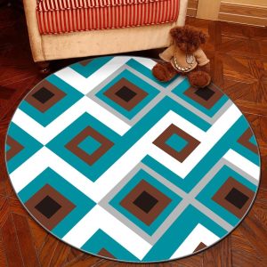 Alfombra Redonda <br> Cuadrado