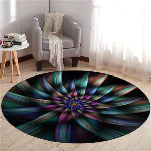 Alfombra Redonda <br> De Color
