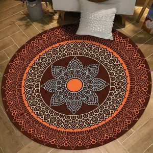 Alfombra Redonda <br> De Vinilo