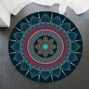 Alfombra redonda mandala