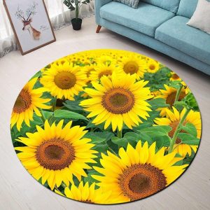 Alfombra Redonda <br> Girasol Alfombra Redonda <br> Girasol