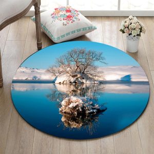 Alfombra Redonda <br> Glacial Alfombra Redonda <br> Glacial