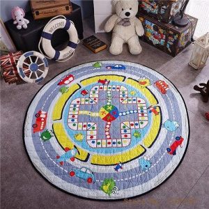 Alfombra Redonda <br> Juego de Colores