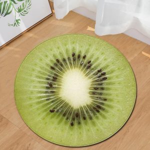 Alfombra Redonda <br> Kiwi
