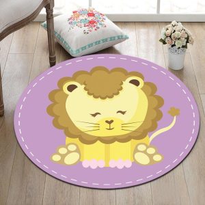 Alfombra Redonda <br> León Lindo Alfombra Redonda <br> León Lindo