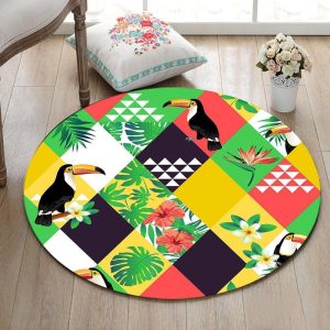 Alfombra Redonda <br> Loro Alfombra Redonda <br> Loro