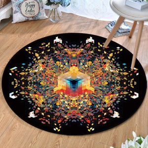 Alfombra Redonda <br> Para Salon