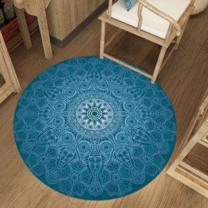 Alfombra Redonda <br> Pastel