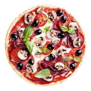Alfombra Redonda <br> Pizza