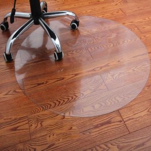 Alfombra Redonda <br> Protección Transparente