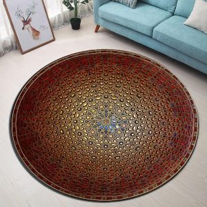 Alfombra Redonda <br> Retro Alfombra Redonda <br> Retro