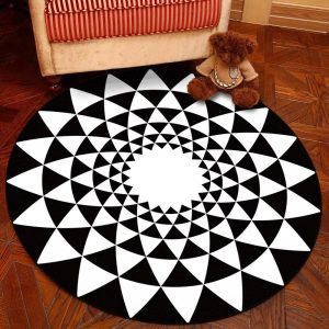 Alfombra Redonda <br> Rosetón Alfombra Redonda <br> Rosetón