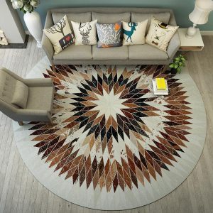 Alfombra Redonda <br> Salón Escandinavo Alfombra Redonda <br> Salón Escandinavo