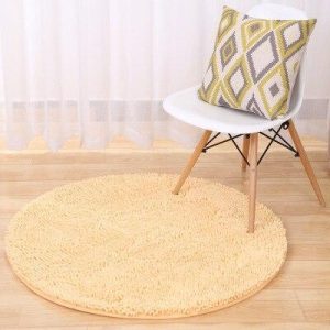 Alfombra Redonda <br> Shaggy Beige Alfombra Redonda <br> Shaggy Beige