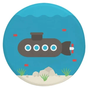 Alfombra Redonda <br> Submarino