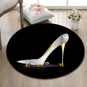 Alfombra Redonda <br> Tacón Chic