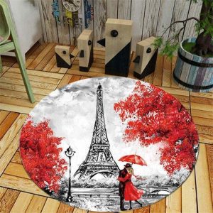 Alfombra Redonda <br> Tour Eiffel Alfombra Redonda <br> Tour Eiffel