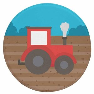 Alfombra Redonda <br> Tractor