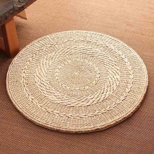 Alfombra Redonda <br> Trenzada