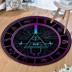 Alfombra Redonda <br> Triángulo Luminoso Alfombra Redonda <br> Triángulo Luminoso