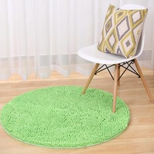 Alfombra Redonda <br> Verde Anís