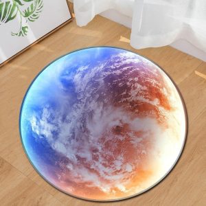 Alfombra Redonda <br> Vista del Espacio