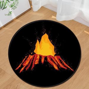 Alfombra Redonda <br> Volcán
